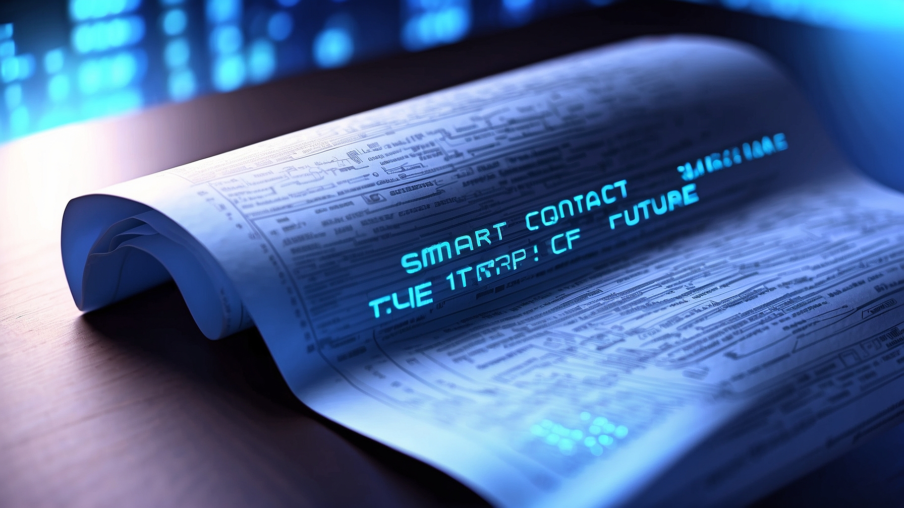 Imagen de contrato inteligente